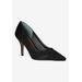 Wide Width Women's Sesily Pump by J. Renee in Black (Size 11 W)