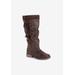 Women's Bianca Water Resistant Knee High Boot by MUK LUKS in Brown (Size 11 M)