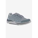 Wide Width Women's Balance Sneaker by Drew in Grey Mesh Combo (Size 9 W)