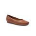 Women's Vellore Ballerina Flat by SoftWalk in Tan (Size 9 1/2 M)