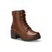 Women's Brynn Lace Up Boot by Eastland in Tan (Size 9 1/2 M)