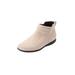 Women's The Farren Bootie by Comfortview in Oyster Pearl (Size 8 M)