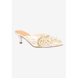 Wide Width Women's Dorrus Pumps by J. Renee in Ivory White (Size 9 1/2 W)