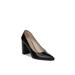 Women's Palma Pump by Franco Sarto in Black Leather (Size 10 M)