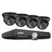 SANNCE 8CH 1080p Full HD 5-in-1 Hybrid Digital Video Recorder DVR Security Camera System