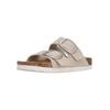 Sandale CRUZ "Bundao", Damen, Gr. 41, beige (nude), Polyurethane, casual, Schuhe Pantolette Schlappen, mit bequemer Korksohle