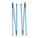 2Pack Golf Alignment Rods 3 Sections Exercise Training Sticks Aids for Full Swing Trainer Posture Corrector Teaching Accessories