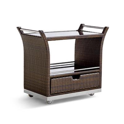 Ultimate Serving Bar Cart Tailored Cover - Gray - Frontgate