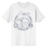 Unisex White Harry Potter Ravenclaw T-Shirt