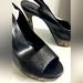 Jessica Simpson Shoes | Jessica Simpson High Heels Size 6.5 Sling Back | Color: Black | Size: 6.5