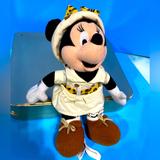 Disney Toys | Disney Vtg 90s Minnie Mouse Safari Minnie Mouse Bean Bag Plush Safari Hat & Coat | Color: Brown/Cream | Size: 9”