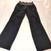Lululemon Athletica Pants & Jumpsuits | Lululemon Woman's High Rise Yoga Pants Black Size 4 Pre-Owned | Color: Black/Gray | Size: 4
