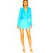 Free People Dresses | Free People Sexy Simone Wrap Dress Teal Parrot Size Medium | Color: Blue/Green | Size: M