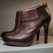 Jessica Simpson Shoes | Jessica Simpson Audriana Brown Leather Booties Size 8b | Color: Brown | Size: 8