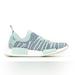 Adidas Shoes | Like New Women’s Size 10 (Euro Size 42.5) Adidas Nmd R1 Pk Sneakers In Ash Green | Color: Green/White | Size: 10