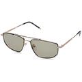 LOZZA Herren SL2415 Sonnenbrille, Rose Gold with SEMI MATT Black Parts