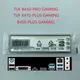 IO Shield Back Plate Blende promp ket Pour ASUS TUF X470-PLUS/B450-PRO B450-PLUS Gaming Ordinateur