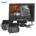 SMALUCK-Kit de caméra de recul avec moniteur LCD TFT système pour bus 007 bateau camion DC 12V -