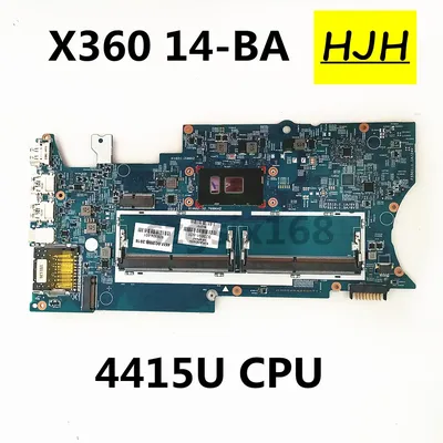 16903-1/16903-2 pour HP Pavilion X360 14-BA ordinateur portable carte mère 4415U CPU 923691-601