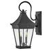 Canora Grey Mikaylyn Aluminum Wall Light Aluminum/Glass/Metal in Black/Gray | 22.5 H x 10 W x 13.5 D in | Wayfair 53111CB002E84FEDB2B98CEF56DBF4DB