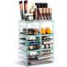 Sorbus Large Clear Makeup Organizer - Detachable Spacious Cosmetic Display - Jewelry & Make Up Organizers & Storage Tower [black Jewel] | Wayfair