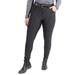 Hannah Childs Lifestyle Ramy High Rise Knee Patch Breeches - 28R - Pitch Black - Smartpak