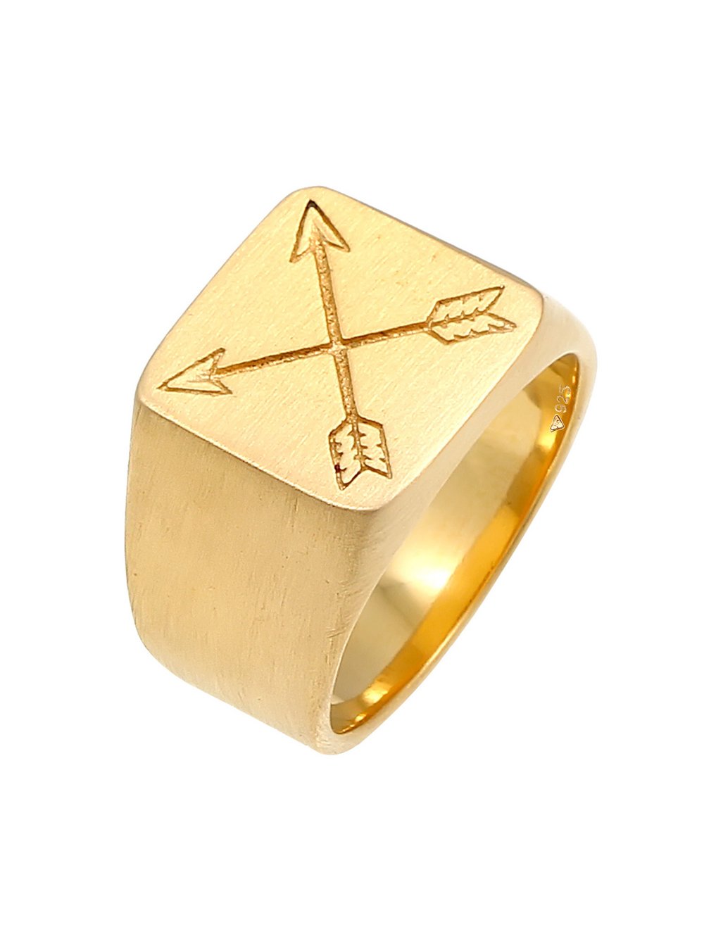 KUZZOI Ring Herren gold, 60 Image