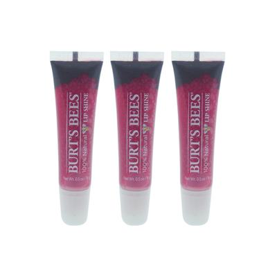 Plus Size Women's Burts Bees Lip Shine 3Pk by Burts Bees in Pucker