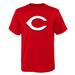 Youth Red Cincinnati Reds Logo Primary Team T-Shirt