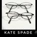 Kate Spade Accessories | Lot Of 2 Authentic Kate Spade Prescription Eyeglasses Frames | Color: Black/Brown | Size: Os