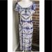 Anthropologie Dresses | Anthropologie The Odells "Skyscape" Tie Dye Maxi Dress | Color: Blue/White | Size: M