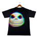 Disney Shirts | Disney Nightmare Before Christmas Jack Skellington Halloween 3d Face Top Sz M | Color: Black/White | Size: M