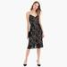 J. Crew Dresses | J Crew Dress Black Lace Spaghetti Strap Back Zip Sweetheart Neck Mini Size 10 | Color: Black | Size: 10