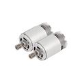 JONATURE Pair of 12 Volt Motor for Peg Perego Kids Ride On Car, 12V Replacement Gearbox Motor for Peg-Perego John-Deere Ground Force Tractor Dual Force Truck Power Loader Power Pull