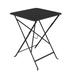 Fermob Steel Dining Table Metal in Gray/Black | 29 H x 22.5 W x 22.5 D in | Outdoor Dining | Wayfair 604242