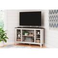 Signature Design by Ashley Dorrinson TV Stand for TVs up to 48" Wood in Brown/Gray/White | 28.38 H x 48 W x 15.75 D in | Wayfair W287-67