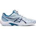 ASICS Damen Netballschuhe GEL-BLADE 8, Größe 42 ½ in Silber