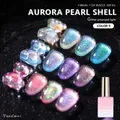 Vendeeni 9 couleurs perle coquille couleurs vernis à ongles brillant effet aurore UV imbiber Gel