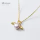 Modian – pendentif d'ange en argent Sterling 925 pour femmes perle naturelle élégante aile