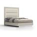 Orren Ellis Buitrago Tufted Low Profile Platform Bed Upholstered/Faux leather | 66 H x 60 W x 80 D in | Wayfair 06F4BFC7B9AE4ED5A73FDF079A8375D8