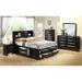Latitude Run® Storage Platform Bedroom Set Special Queen 3 Piece: Bed, 2 Nightstands Wood in Black | 60 H x 68 W x 88.5 D in | Wayfair
