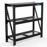 WORKPRO 3-Tier Garage Shelving Unit, Heavy Duty Storage Rack, 50”W X 47”H X 18”D Height Adjustable, Industrial Shelving For Garage, Warehouse | Wayfair