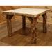 Loon Peak® Demitro Solid Wood Dining Table Wood in White | 30 H x 60 W x 36 D in | Wayfair E07180C456714F7788261F46628CFF39