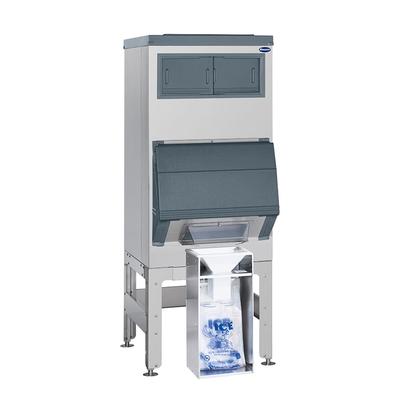 Follett DEV700SG-30-BG Ice-DevIce Center Mounted Ice Bagging & Dispensing System w/ 680 lb Bin, Stainless Steel