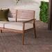 Middlebrook Slat-Back Solid Wood Patio Love Seat