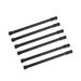 mnjin tension rod 6pack adjustable spring steel cupboard bars tension curtain rod a