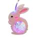 Kids Handheld LED Festival Light Colorful and Flashing Cartoon Lantern Toy with Handle Stick Gift for Girls Boys A