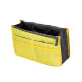 Organizer Insert Bag Women Nylon Travel Insert Organizer Handbag Makeup Bag Storage Bags Women Travel Cosmetic Storage Organizer Insert Bag Insert Bag Nylon Insert Organizer Handbag Large Yellow