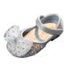 Fashion Spring And Summer Girls Sandals Dress Performance Dance Shoes Mesh Pearl Rhinestone Bow Elegant Style Girls Platform Sandals