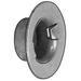 ZoroSelect 5/8 Steel Zinc Plated Finish Washer Cap Nuts 25 pk.